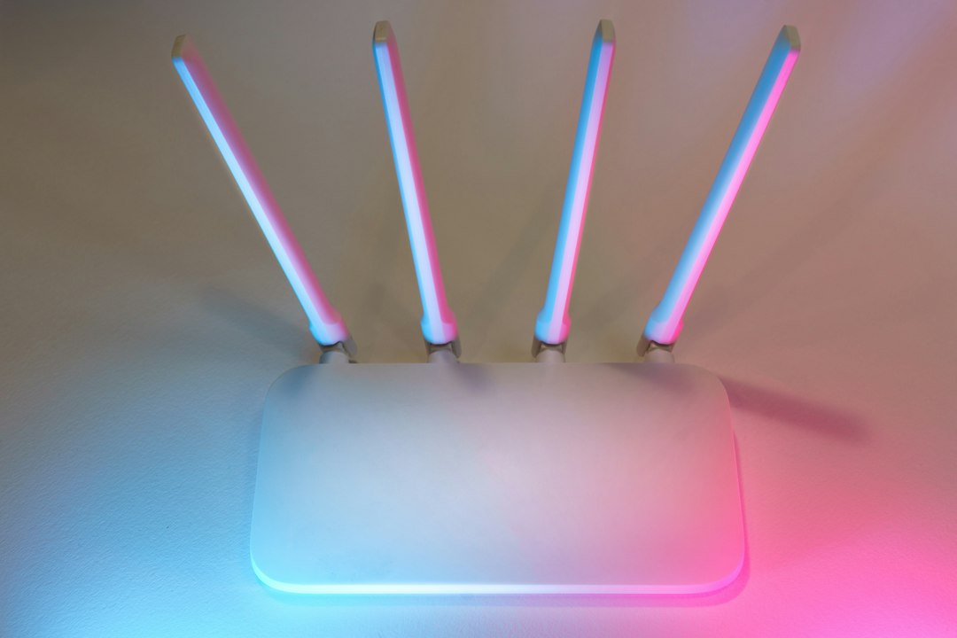 家庭用Wi-Fiルーターの参考写真。NURO光の貸与機器ではありません。